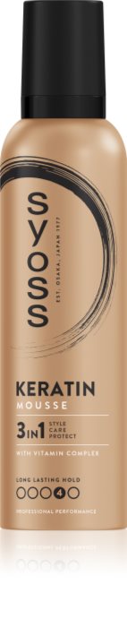 Syoss Keratin Styling Mousse With Keratin | notino.co.uk