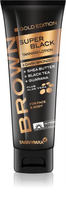 Tannymaxx Brown Super Black Gold Edition Creme De Bronzeamento Para