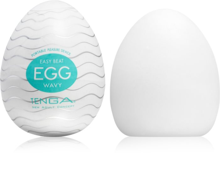 Tenga Egg Wavy Male Masturbator Uk