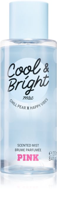 Victoria's Secret PINK Cool & Bright Scented Body Spray for Women ...