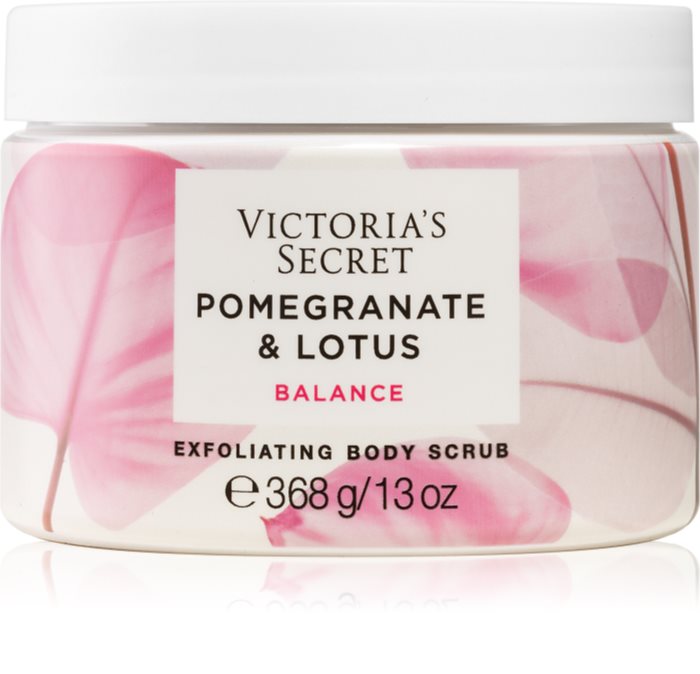 Victoria's Secret Natural Beauty Pomegranate & Lotus Body Scrub for