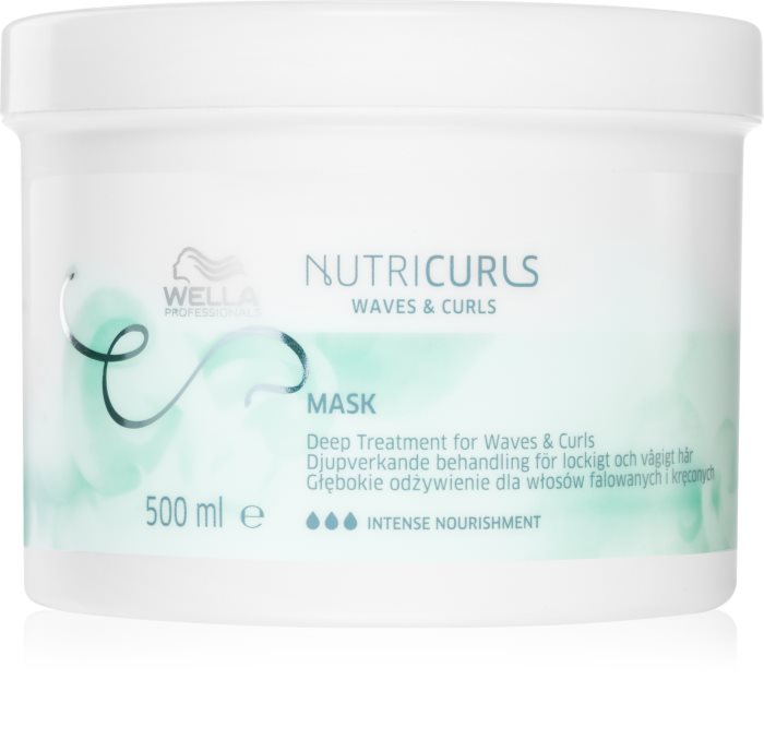 Wella Professionals Nutricurls Waves & Curls Smoothing Mask For Wavy