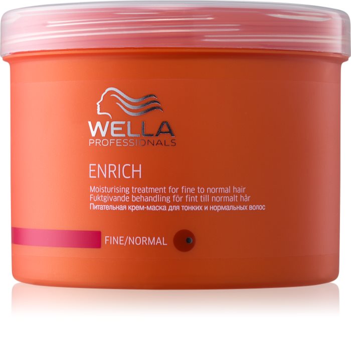 Wella Professionals Enrich mascarilla para cabello fino y