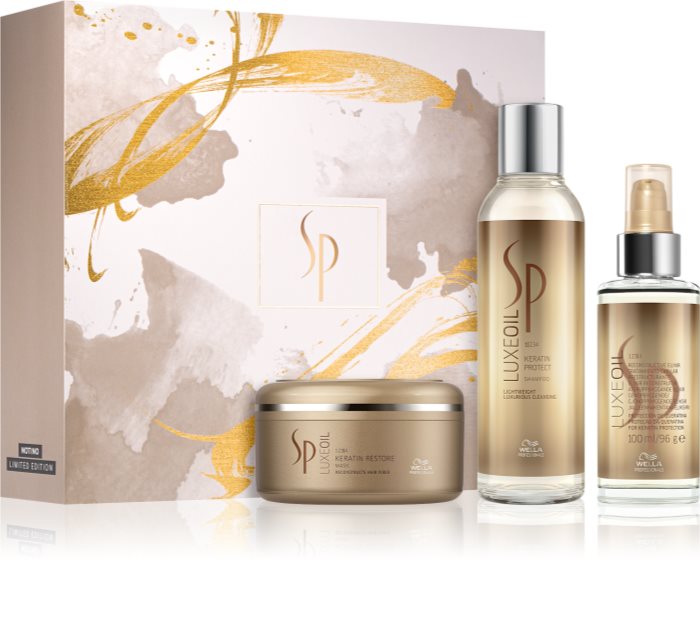 Wella professionals sp luxe oil coffret cadeau (pour cheveux abîmés