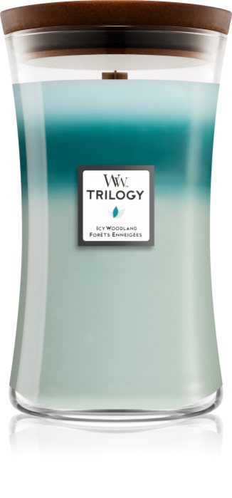 Woodwick Icy Woodland ароматическая свеча с деревянным фителем | notino.ru