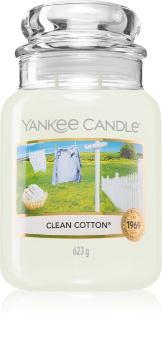 Bougie Parfumée Yankee Candle Clean Cotton 49g, Neuve En Boîte