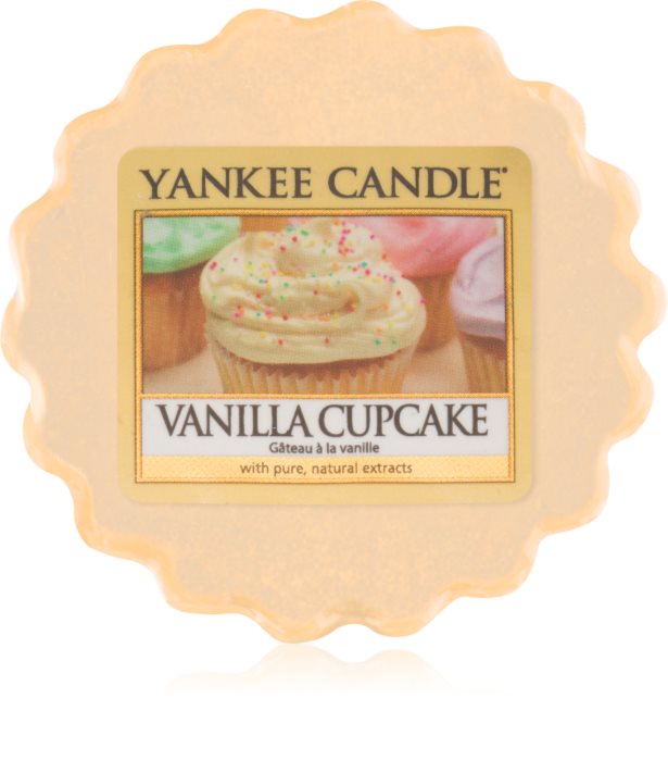 Yankee Candle Vanilla Cupcake cera derretida aromatizante notino.pt