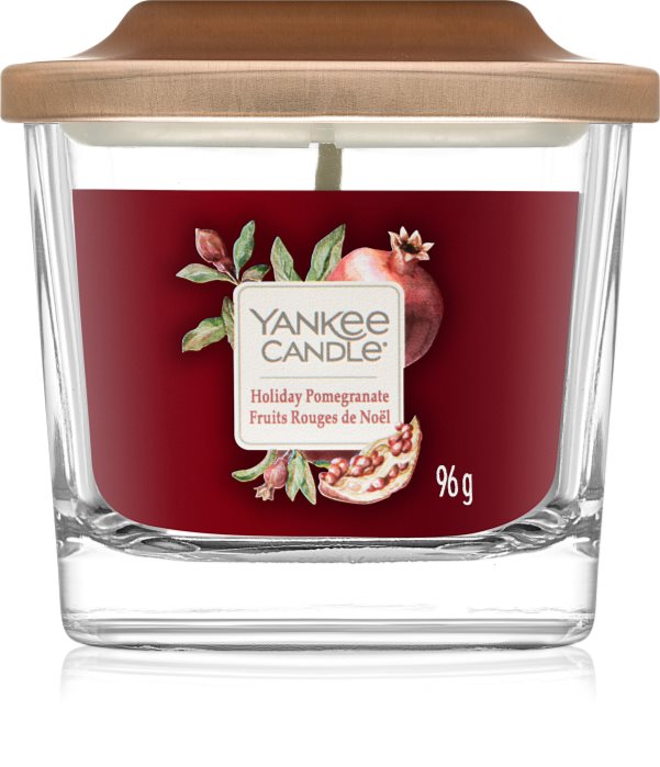 Yankee Candle Elevation Holiday Pomegranate bougie parfumée petite