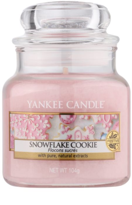 Yankee Candle Snowflake Cookie aроматична свічка ЗНИЖКИ до 70% | notino.ua