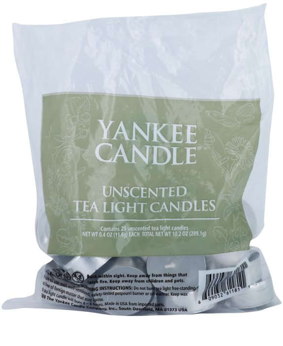 Yankee Candle Unscented čajová svíčka notino.cz