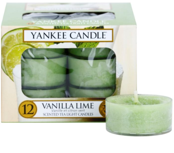 Yankee Candle Vanilla Lime candela scaldavivande notino.it