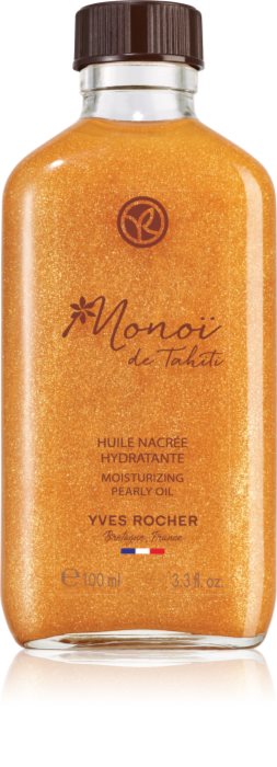 Yves Rocher Monoi De Tahiti Huile Paillet E Corps Et Cheveux Notino Fr