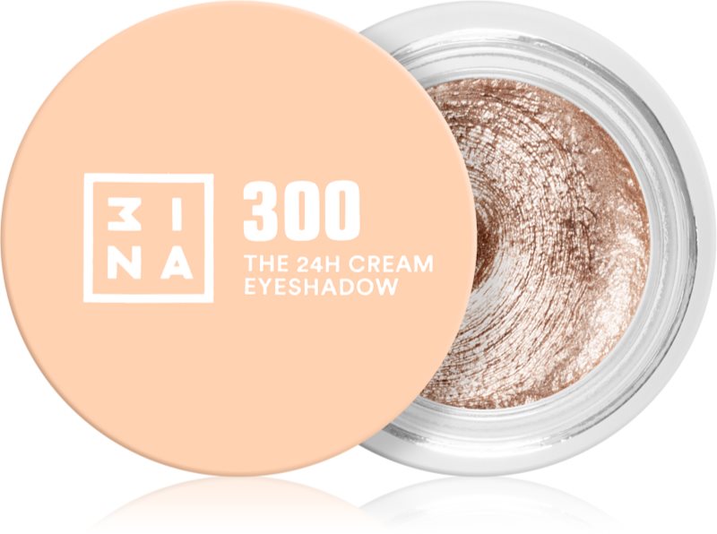 3INA The 24H Cream Eyeshadow fard de pleoape cremos culoare 300 Pink nude 3 ml
