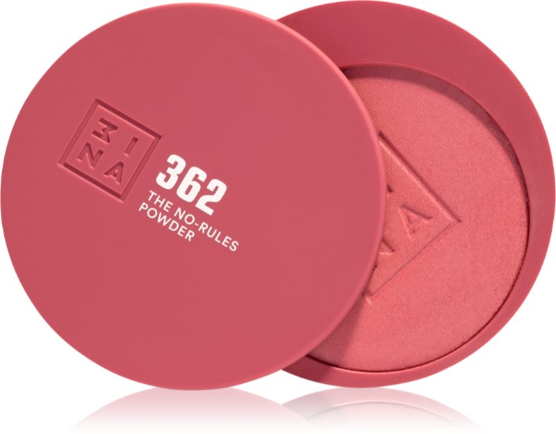 3INA The No-Rules Powder machiaj multifuncțional pentru ochi, buze și față culoare 362 - Classic soft pink, matte 8 g