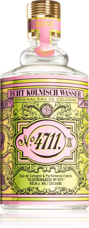 4711 Floral Collection Rose eau de cologne unisex 100 ml