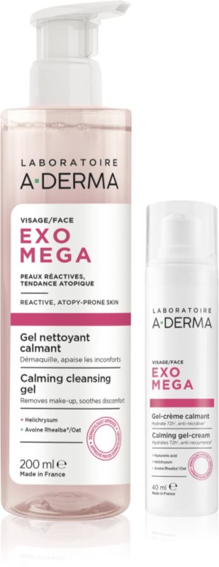 A-Derma Exomega Calming Set set pentru piele uscata spre atopica