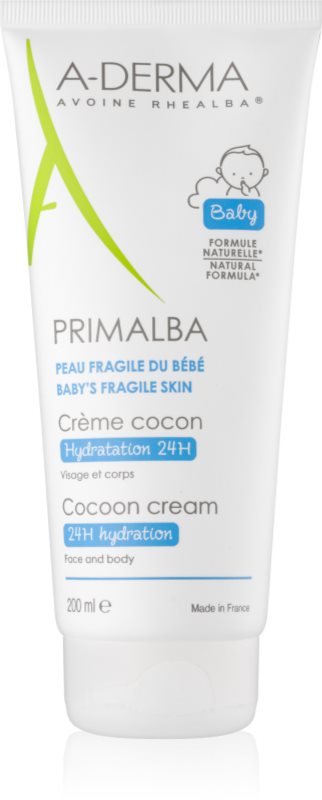 A-Derma Primalba Baby crema de protectie pentru copii cu efect de hidratare pentru față și corp 50 ml