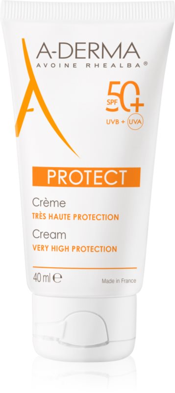 A-Derma Protect Cream crema pentru protectia tenului normal si uscat SPF 50+ 40 ml
