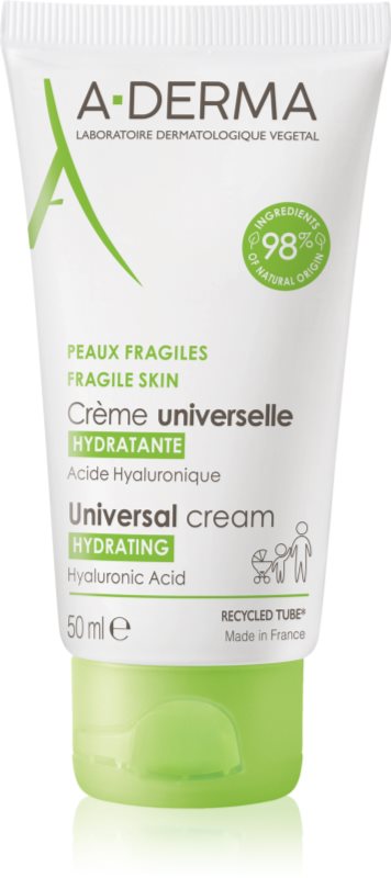 A-Derma Universal Cream crema universala cu acid hialuronic