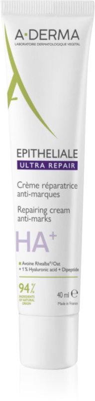 A-Derma Epitheliale A.H. Ultra Repair Repairing Cream Anti-Marks crema reparatorie pentru piele iritata 40 ml