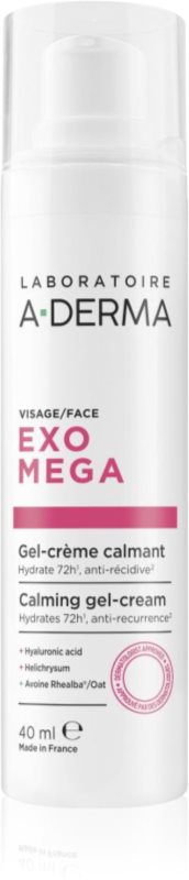 A-Derma Exomega Calming Gel-Cream gel-cremă hidratantă și calmantă 40 ml
