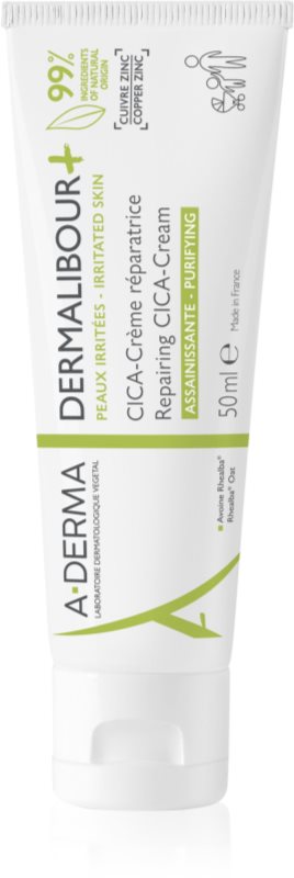 A-Derma Dermalibour+ crema regeneratoare pentru piele iritata