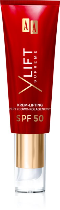 AA Cosmetics Y Lift Supreme Anti-photoaging crema de zi cu efect lifting SPF 50 50 ml