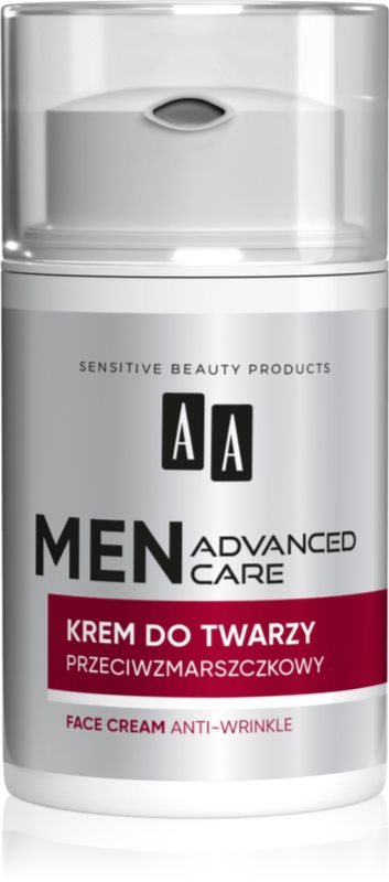 AA Cosmetics Men Advanced Care crema pentru restabilirea elasticitatii si fermitatii pielii mature 40+ pentru bărbați 50 ml