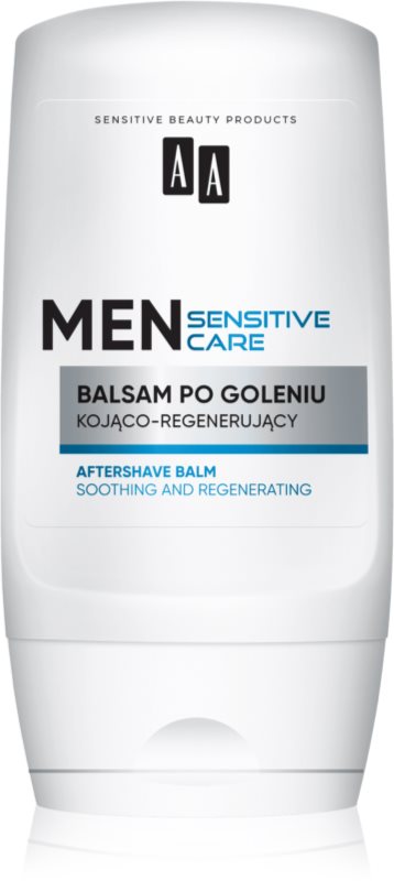 AA Cosmetics Men Sensitive balsam after shave calmant si hidratant pentru piele sensibilă pentru bărbați 100 ml