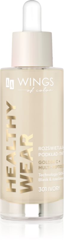 AA Wings of Color Healthy Wear Radiant Foundation makeup radiant cu hidratare