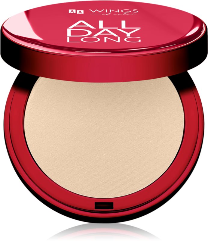 AA Wings of Color All Day Long Pressed Setting Powder pudra compacta cu efect matifiant