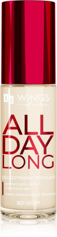 AA Wings of Color All Day Long Long Lasting Foundation machiaj persistent