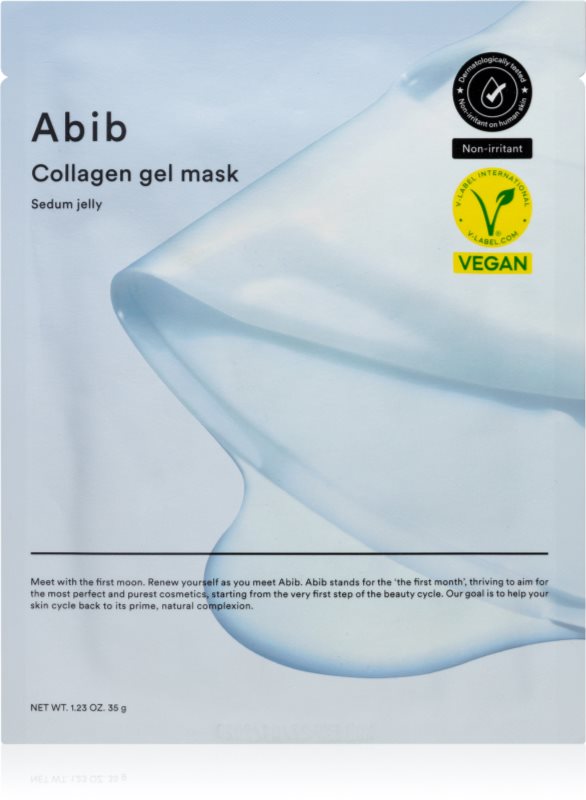 Abib Collagen Gel Mask Sedum Jelly mască intensă cu hidrogel cu efect de hidratare 35 g