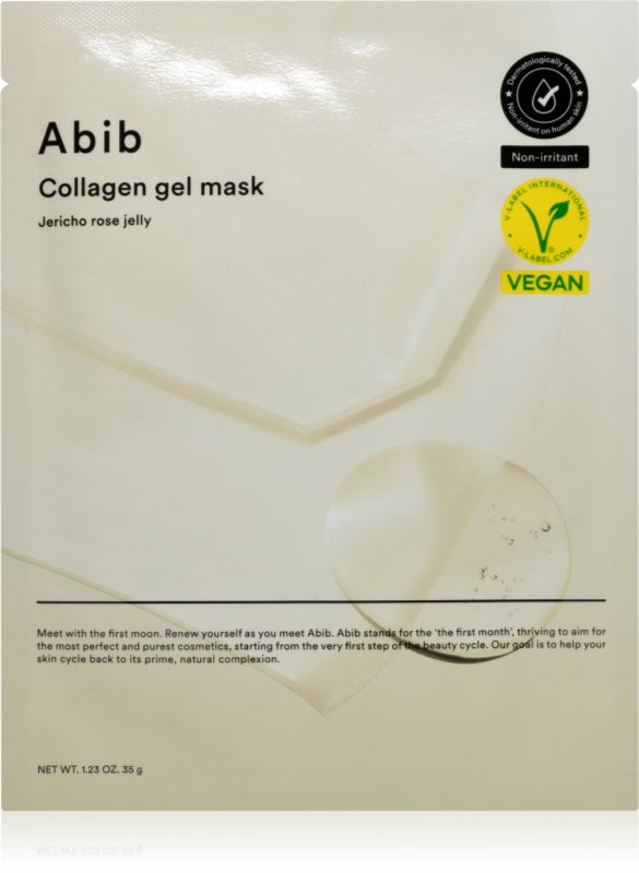 Abib Collagen Gel Mask Jericho Rose Jelly mască intensă cu hidrogel cu efect de întărire 35 g