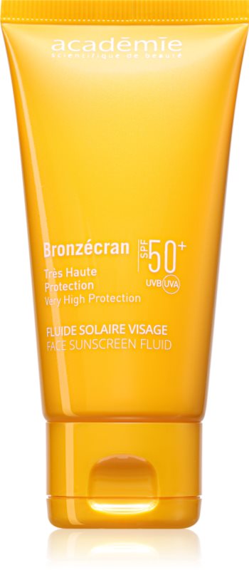 Académie Scientifique de Beauté Bronzécran fluid pentru fata cu protectie solara SPF 50+ 50 ml