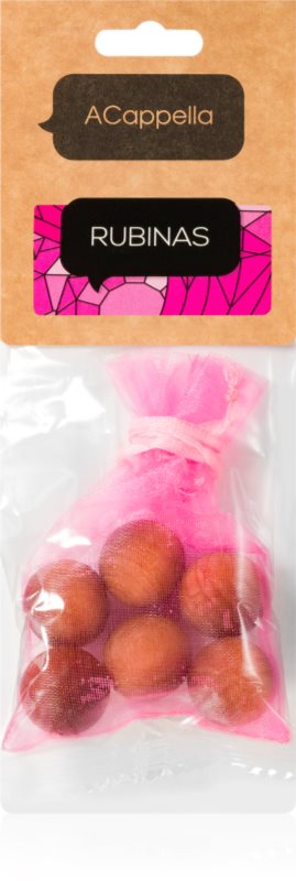 ACappella Ruby parfum pentru masina 6 buc