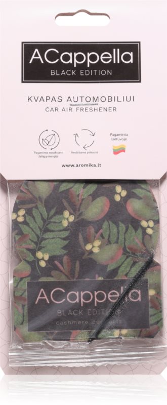 ACappella Black Edition parfum pentru masina 1 buc