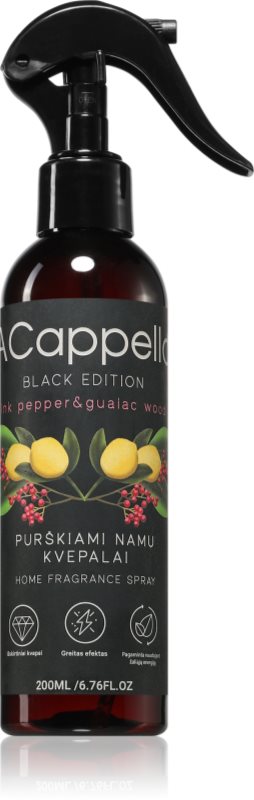 ACappella Pink Pepper & Guaiac Wood spray pentru camera 200 ml