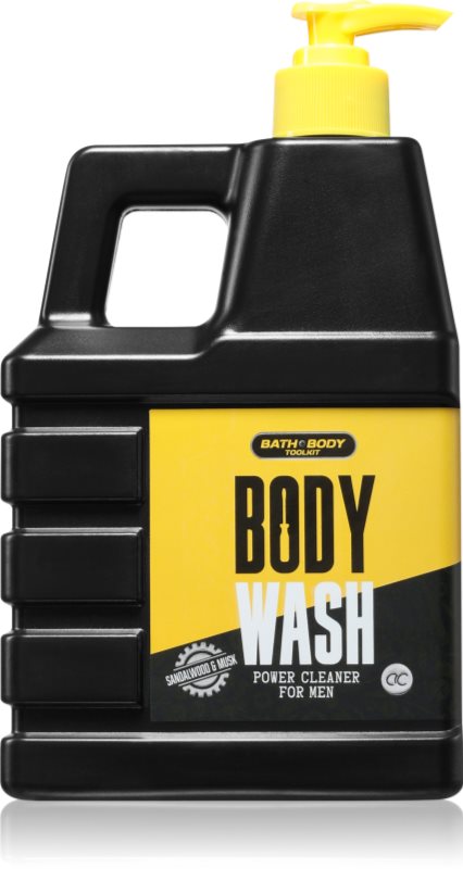 Accentra BATH and BODY TOOLKIT gel de duș cu pompa pentru bărbați 740 ml