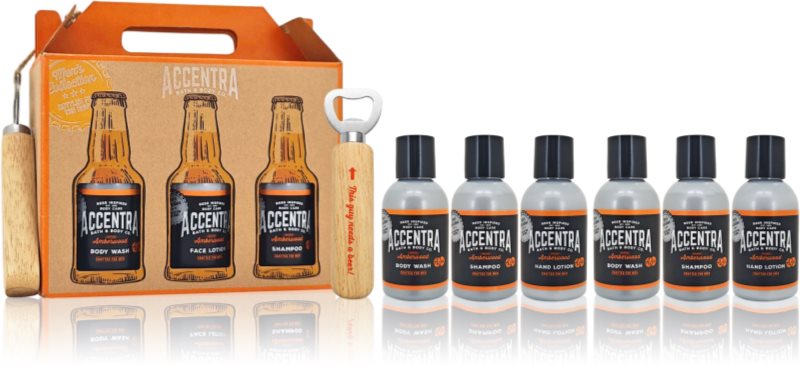 Accentra Men's Collection set cadou pentru barbati parfum Amberwood