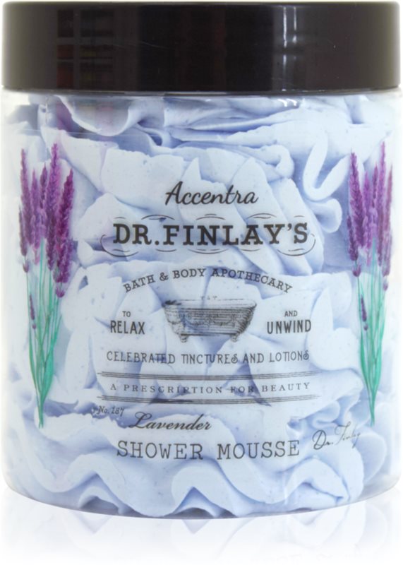 Accentra Dr. Finlay´s Shower Mousse spumă pentru duș cu parfum Lavender 200 g