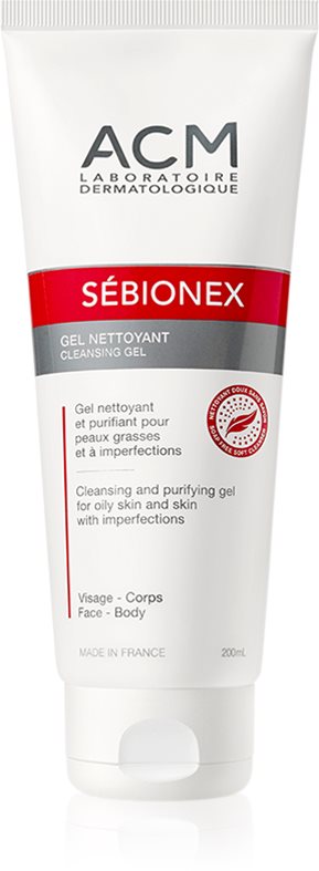 ACM Sébionex gel de curățare pentru ten gras si problematic 200 ml