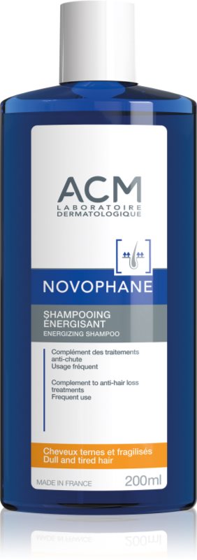 ACM Novophane sampon de întărire pentru părul subtiat cu tendința de a cădea