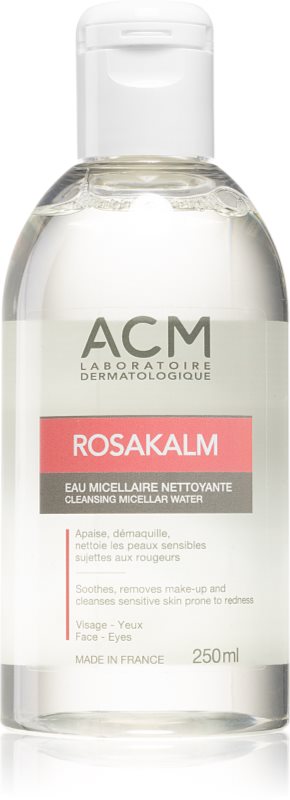 ACM Rosakalm Cleansing Miccealr Water apa pentru curatare cu particule micele pentru piele sensibila cu tendinte de inrosire 250 ml