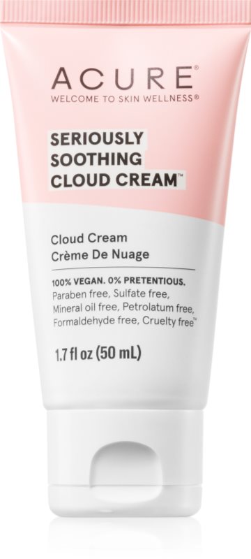 ACURE Seriously Soothing Cloud Cream crema calmanta impotriva luminii pentru noapte 50 ml