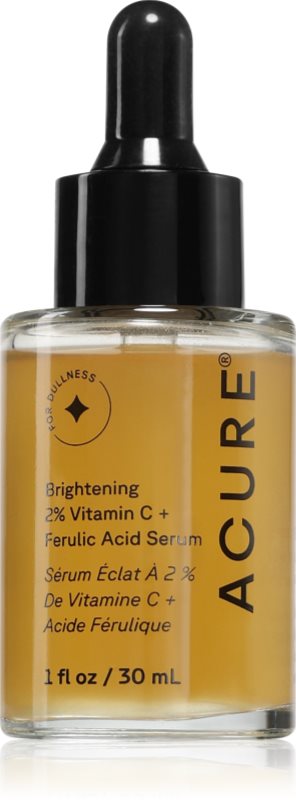 ACURE Brightening ser stralucire cu vitamina C 30 ml