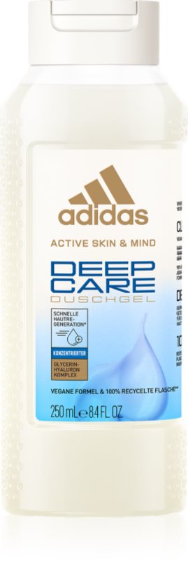 Adidas Deep Care gel calmant pentru dus cu acid hialuronic 250 ml