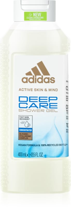 Adidas Deep Care gel calmant pentru dus cu acid hialuronic