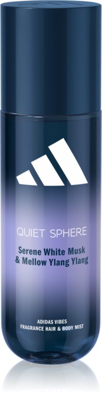 Adidas Vibes Quiet Sphere spray parfumat pentru corp și păr pentru femei