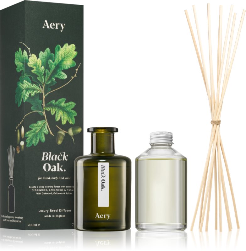 Aery Botanical Black Oak aroma difuzor cu rezervã 200 ml